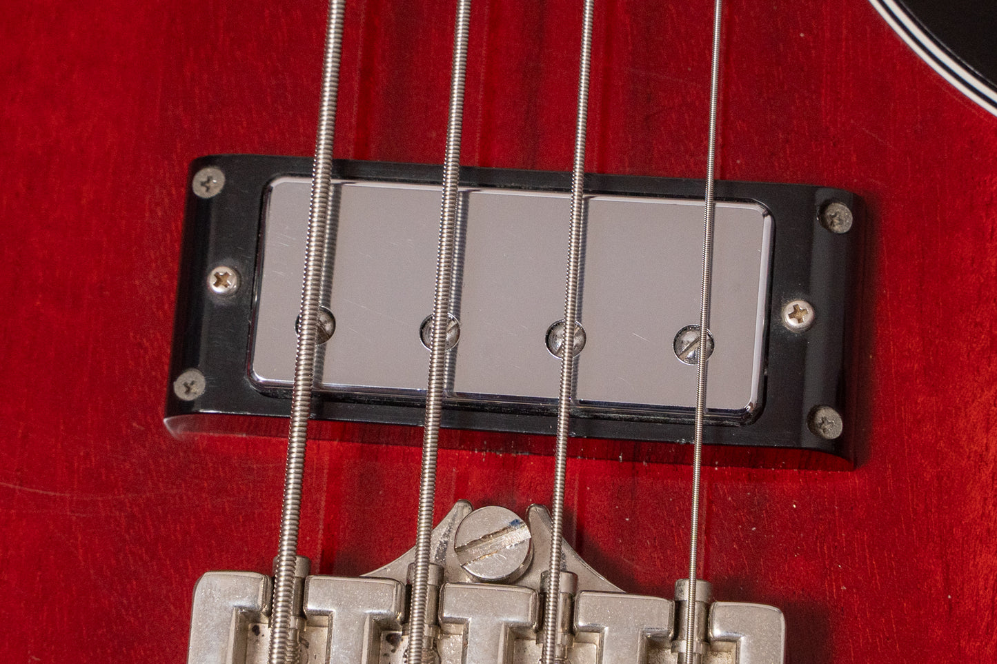 【used】Epiphone / EB-3 Cherry 3.535kg #007362【GIB Yokohama】