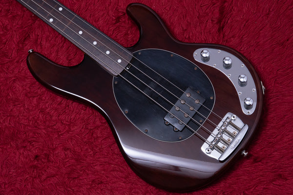 【used】Ernie Ball Music Man / StingRay 3 EQ H FL MOD Refin See-Through Brown 2005 4.360kg #E44904【GIB Yokohama】