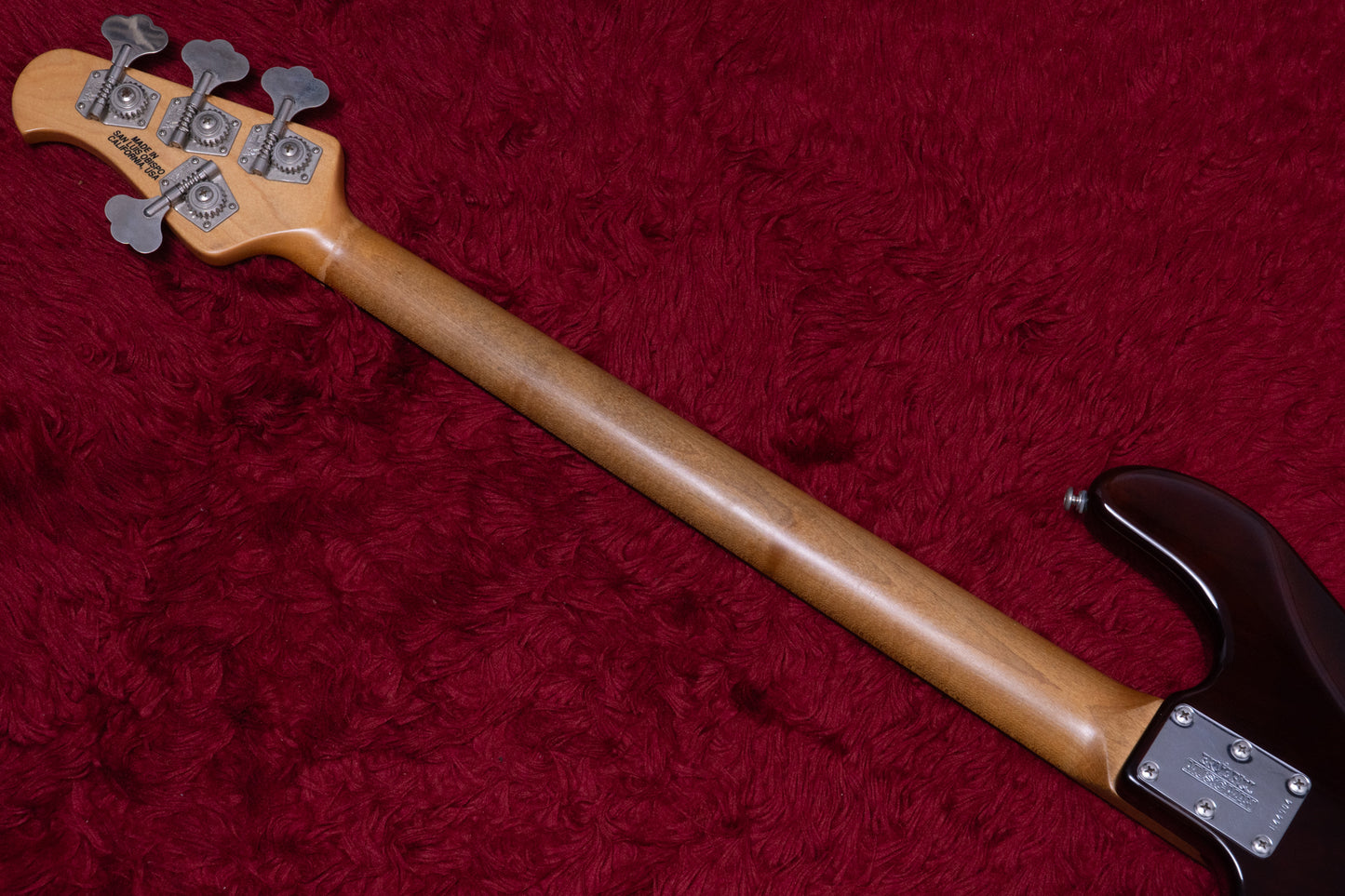 【used】Ernie Ball Music Man / StingRay 3 EQ H FL MOD Refin See-Through Brown 2005 4.360kg #E44904【GIB Yokohama】
