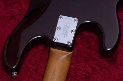 【used】Ernie Ball Music Man / StingRay 3 EQ H FL MOD Refin See-Through Brown 2005 4.360kg #E44904【GIB Yokohama】