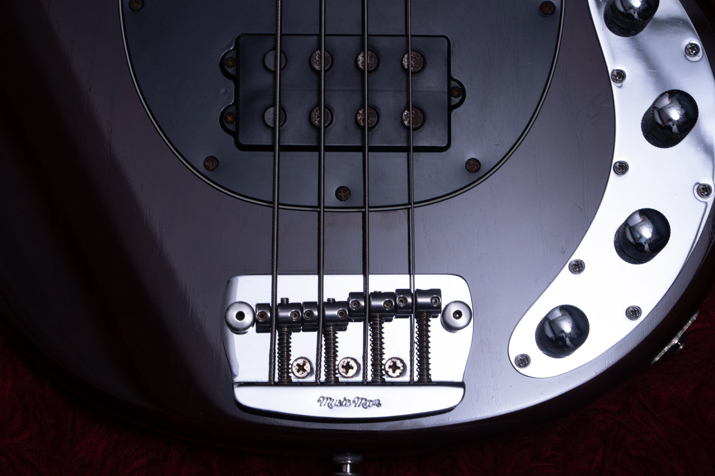 【used】Ernie Ball Music Man / StingRay 3 EQ H FL MOD Refin See-Through Brown 2005 4.360kg #E44904【GIB Yokohama】