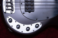 【used】Ernie Ball Music Man / StingRay 3 EQ H FL MOD Refin See-Through Brown 2005 4.360kg #E44904【GIB Yokohama】