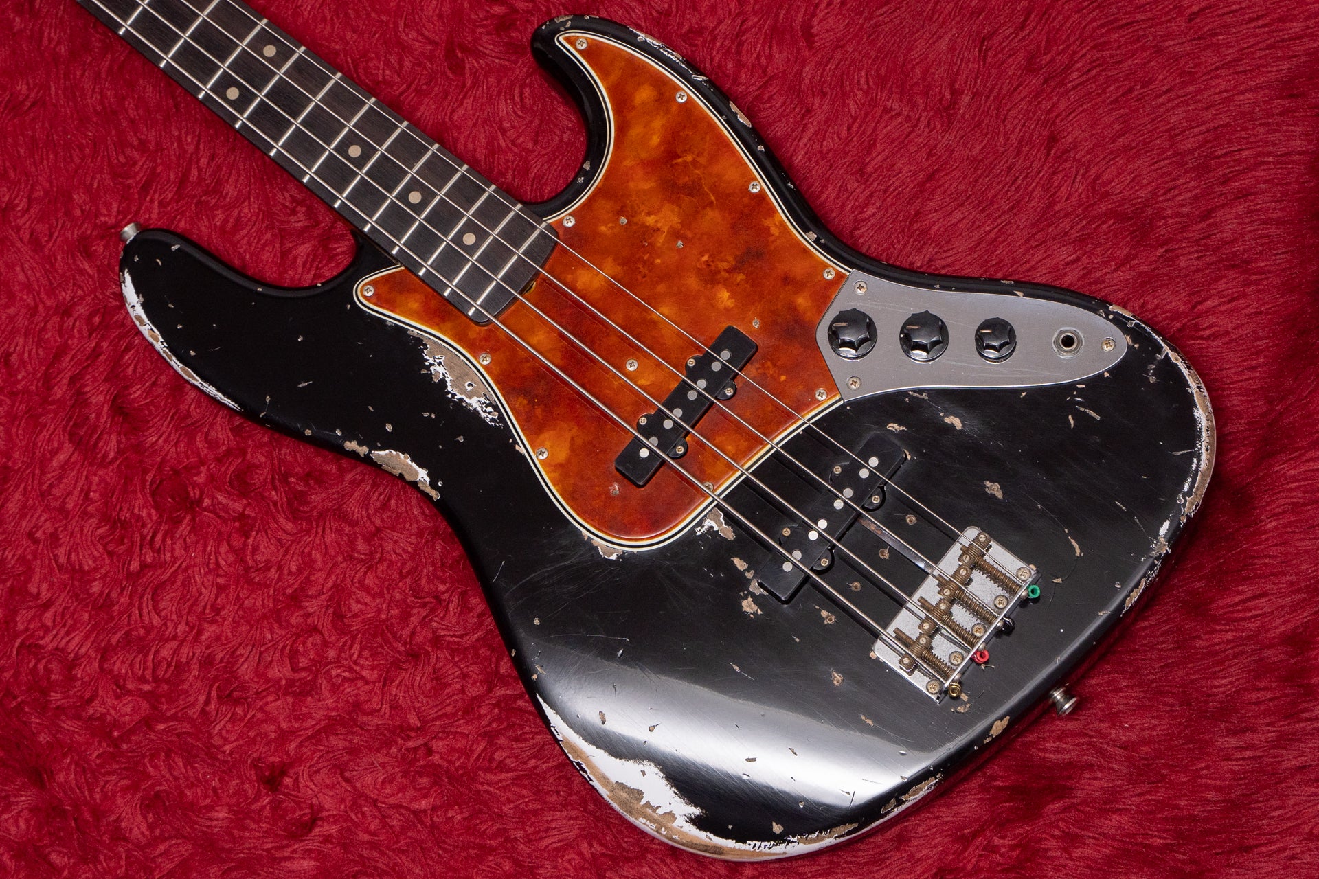ベース Scoop Creation Works '62-JB Hard Aged used】Scoop Creation Works / Type '62-JB Heavy aged Black 2024