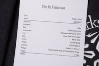 【new】Kz Guitar Works / The Kz Francisco Jed Elliott Signature Model  3.945kg #20220355【GIB Yokohama】