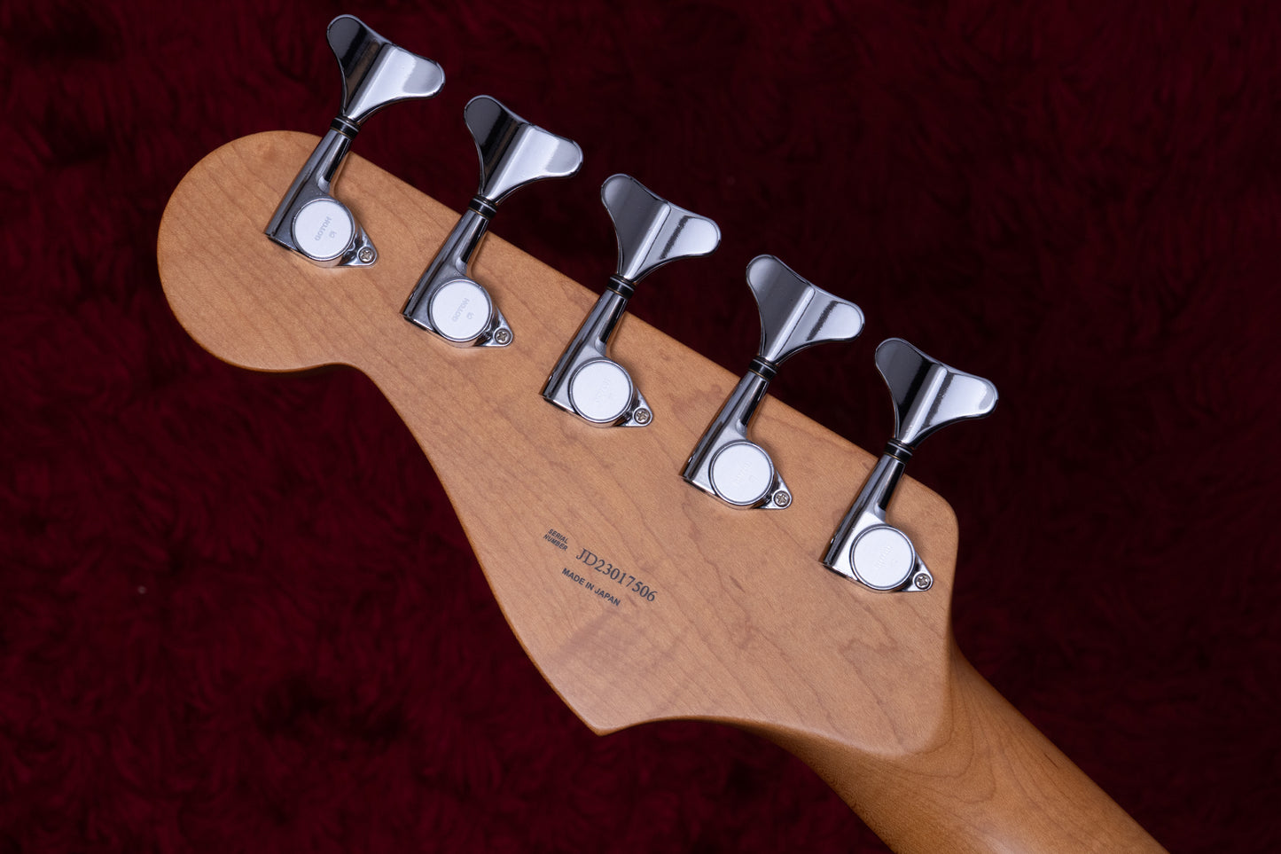 【used】Fender / Deluxe Jazz Bass V Kazuki Arai Edition BLK 2023 4.480kg #JD23017506【GIB横浜】