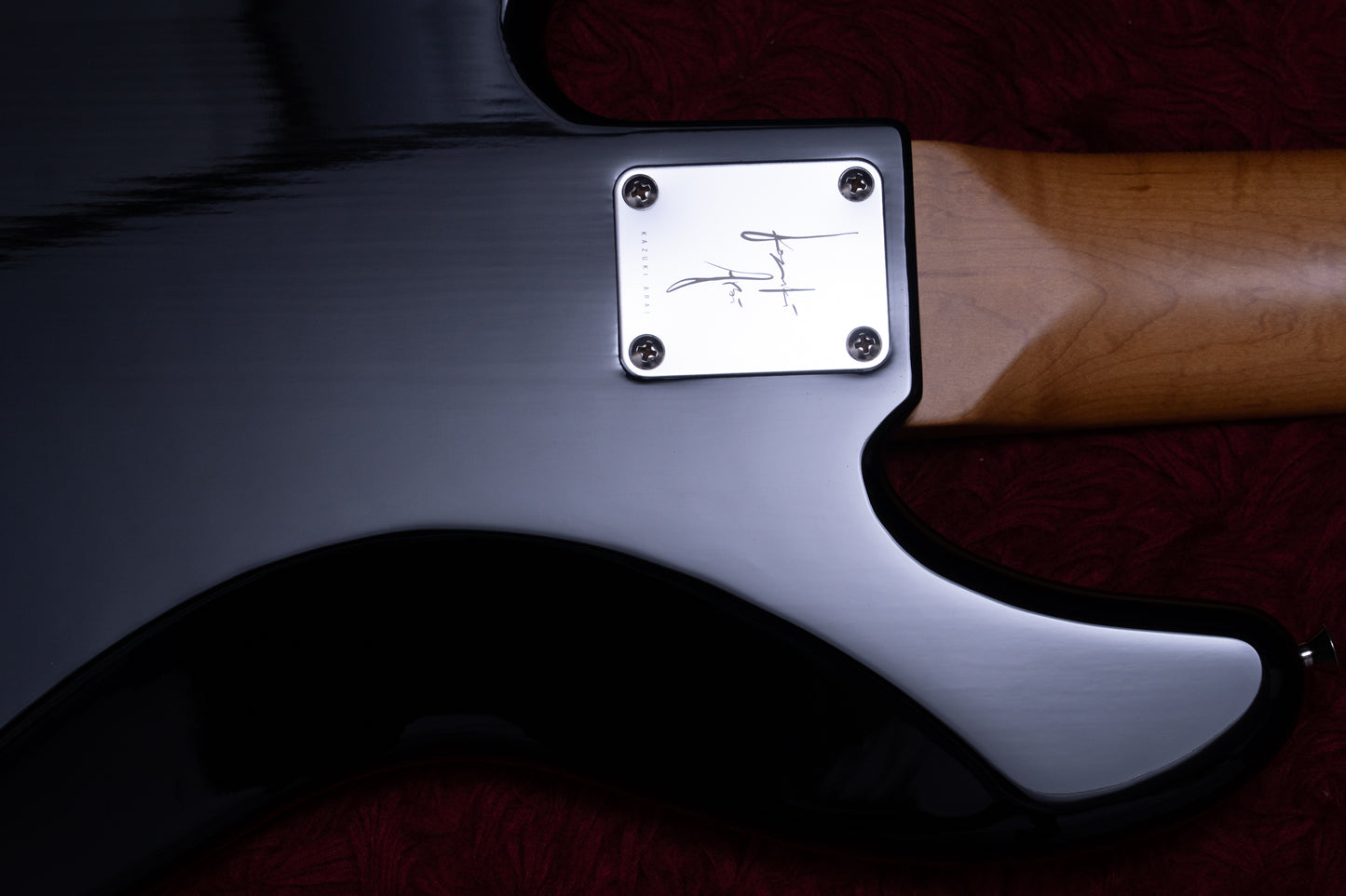 【used】Fender / Deluxe Jazz Bass V Kazuki Arai Edition BLK 2023 4.480kg #JD23017506【GIB横浜】