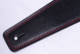 【new】Moody Straps / 2.5 Inch Black/Red Suede Standard Tail【GIB Yokohama】