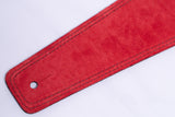 【new】Moody Straps / 2.5 Inch Black/Red Suede Standard Tail【GIB Yokohama】