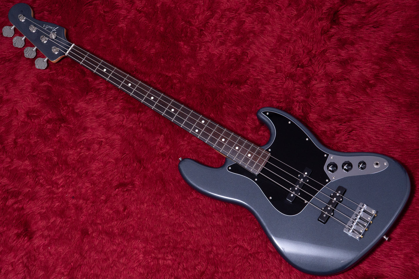 【used】Fender / FSR Collection Hybrid II Jazz Bass Charcoal Frost Metallic with Matching Head  2024 3.915kg #JD24029409【GIB Yokohama】