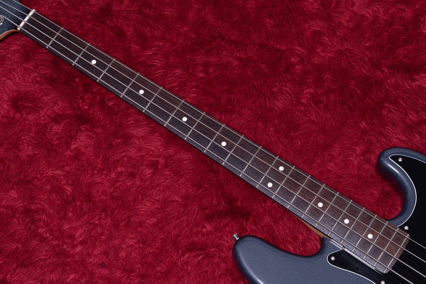 【used】Fender / FSR Collection Hybrid II Jazz Bass Charcoal Frost Metallic with Matching Head  2024 3.915kg #JD24029409【GIB Yokohama】