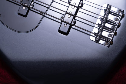 【used】Fender / FSR Collection Hybrid II Jazz Bass Charcoal Frost Metallic with Matching Head  2024 3.915kg #JD24029409【GIB Yokohama】