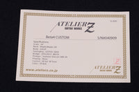 【used】ATELIER Z / Beta4 Custom 2020 4.185kg #040909【GIB Yokohama】