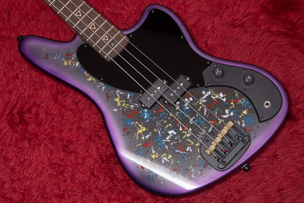 【new】Valiant Guitars / Jupiter Bass Wild Flowers Purple 3.725kg #Bj23039【GIB Yokohama】