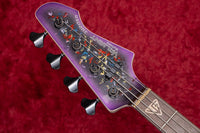 【new】Valiant Guitars / Jupiter Bass Wild Flowers Purple 3.725kg #Bj23039【GIB Yokohama】