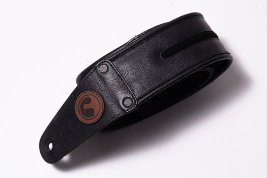 【used】ERGO STRAPS / Padded Neo Black / Black suede details 2.5"" NEO304-bk-bks short【GIB Yokohama】