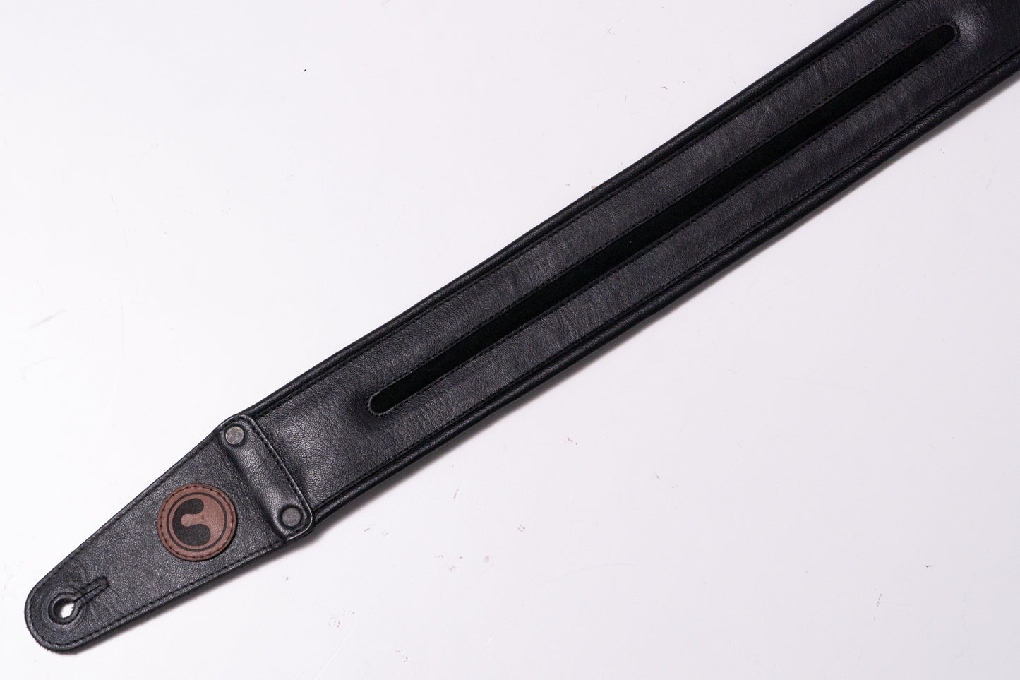 【used】ERGO STRAPS / Padded Neo Black / Black suede details 2.5"" NEO304-bk-bks short【GIB Yokohama】
