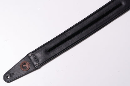 【used】ERGO STRAPS / Padded Neo Black / Black suede details 2.5"" NEO304-bk-bks short【GIB Yokohama】