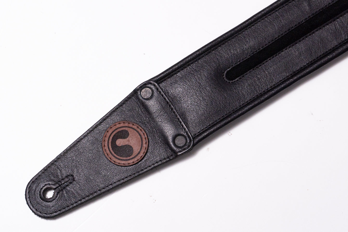 【used】ERGO STRAPS / Padded Neo Black / Black suede details 2.5"" NEO304-bk-bks short【GIB Yokohama】