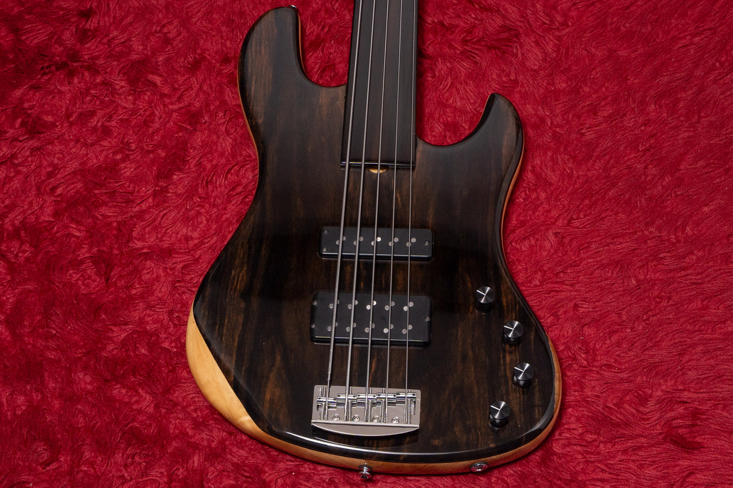 【used】AV BASSES / AVJ5m FL Africna Ebony 2024 3.910kg #2024-22【GIB Yokohama】