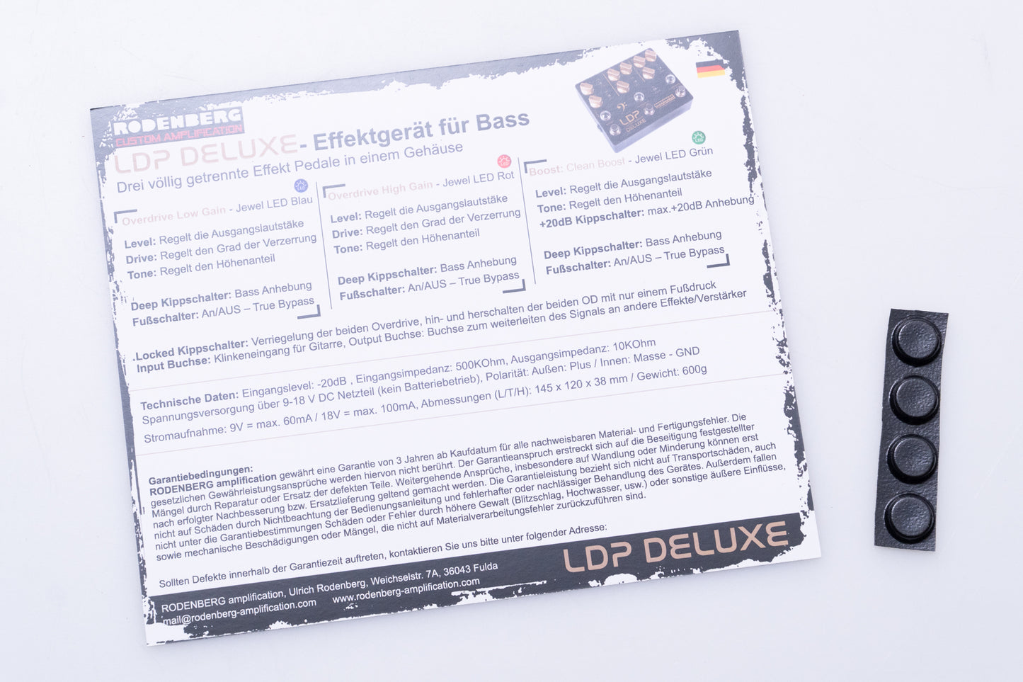 【new】RODENBERG AMPLIFICATION / LDP DELUXE【GIB Yokohama】