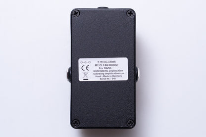 【new】RODENBERG AMPLIFICATION / M2 Clean Boost for Bass【GIB Yokohama】