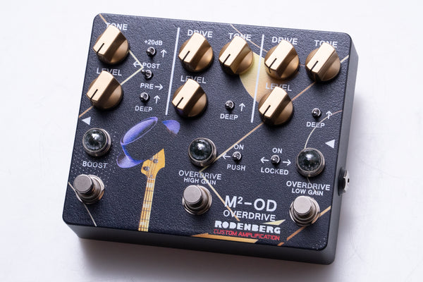 【new】RODENBERG AMPLIFICATION / M2-OD for Bass Low/High Gain Overdrive Boost【GIB Yokohama】