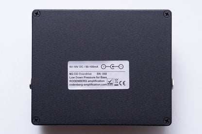 【new】RODENBERG AMPLIFICATION / M2-OD for Bass Low/High Gain Overdrive Boost【GIB Yokohama】