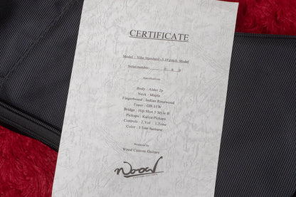 【used】Wood Custom Guitars / Vibe Standard-5 19pitch Model 3TS 4.350kg #080【GIB Yokohama】