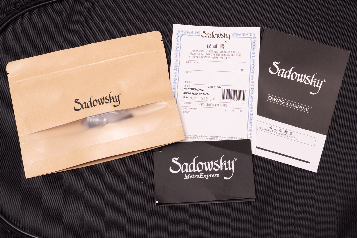 【new】Sadowsky / MX24 MS5 CPM/M 3.93kg #A001333-25【GIB Yokohama】