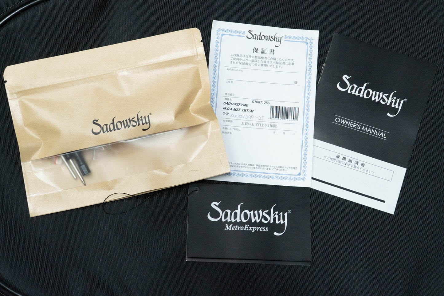 【new】Sadowsky / MX24 MS5 TBT/M 4.02kg #A001299-25【GIB Yokohama】