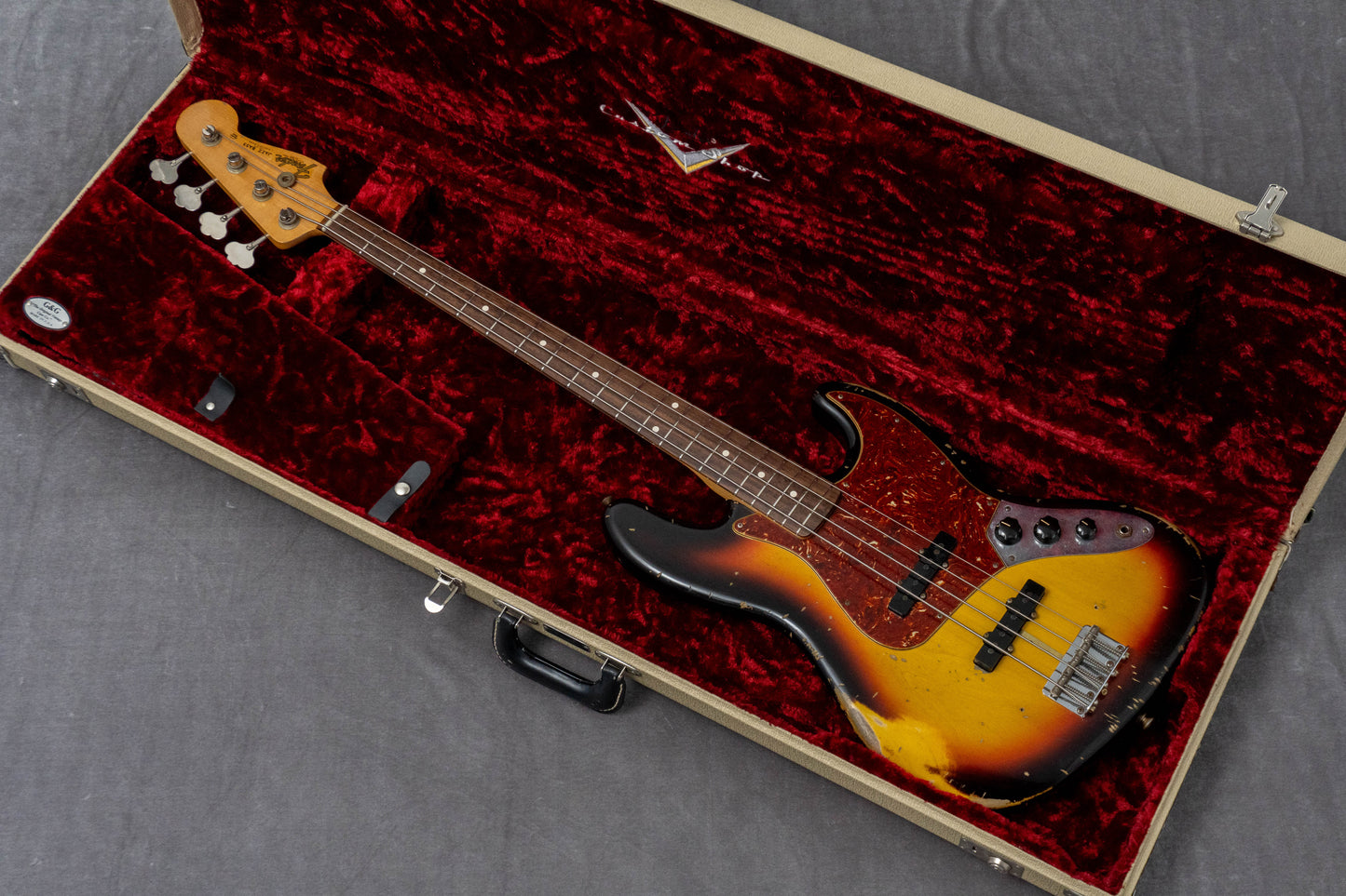 【used】Fender Custom Shop / MBS 1961 Jazz Bass Relic by Jason Smith 2013 4.15kg #JS0404【GIB Hyogo】