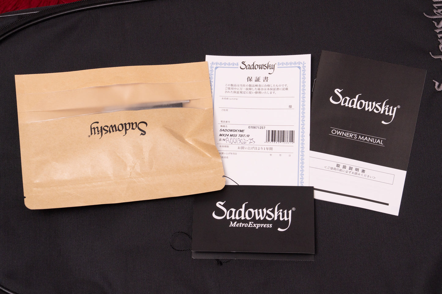 【new】Sadowsky / MX24 MS5 TBT/R 4.08kg #A001302-25【GIB Yokohama】