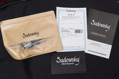 【new】Sadowsky / MX24 MS5 OBM/R 4.25kg #A001324-25【GIB Yokohama】