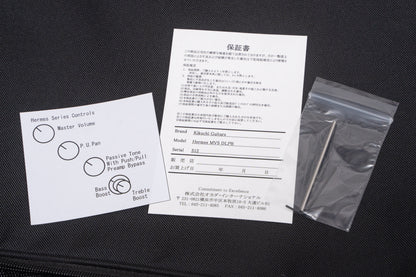 【new】Kikuchi Guitars / Hermes MV5 DLPB 3.91kg #312【GIB Seoul】