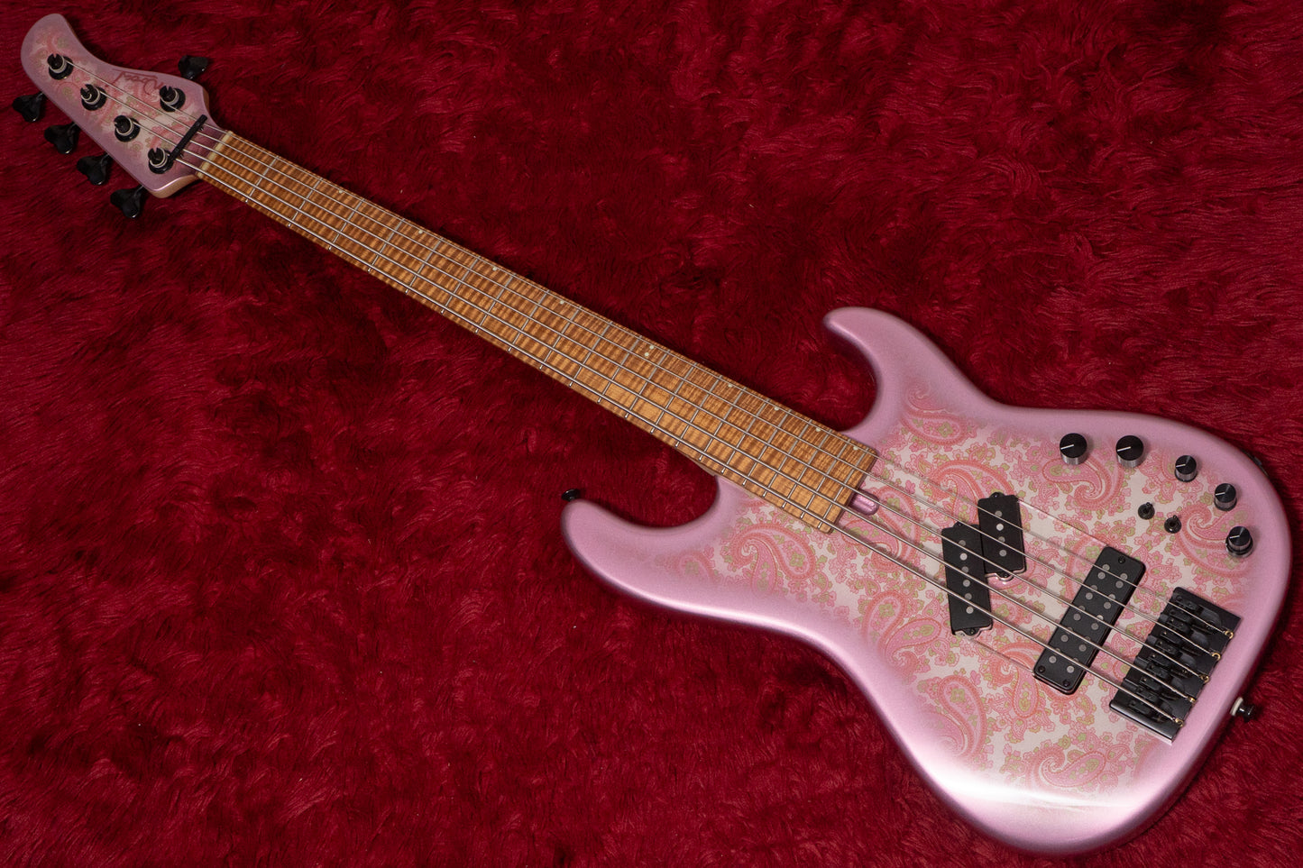 【new】Wood Custom Guitars / Gene-5 Model Pink Paisley 4.34kg #231【GIB Yokohama】