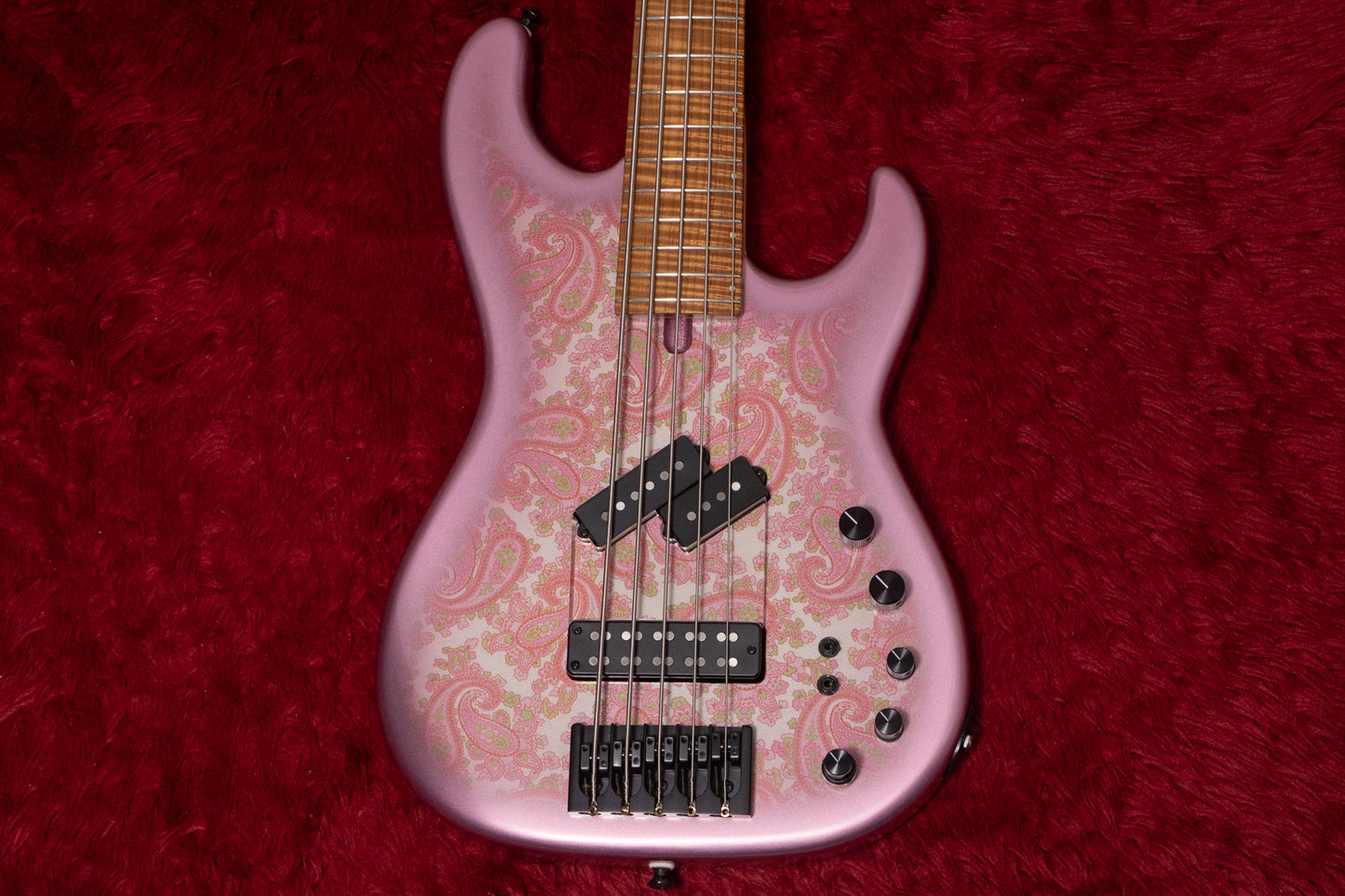 【new】Wood Custom Guitars / Gene-5 Model Pink Paisley 4.34kg #231【GIB Yokohama】