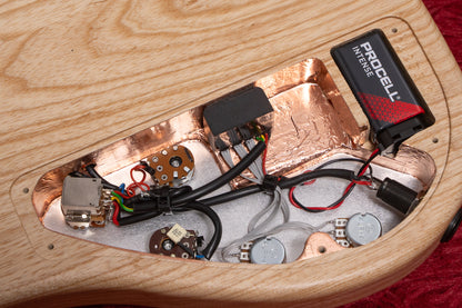 【new】Alusonic / J-Special Deluxe 4 Custom Shop Private Stock Nat/Blue 3.59kg #0425513【GIB Yokohama】