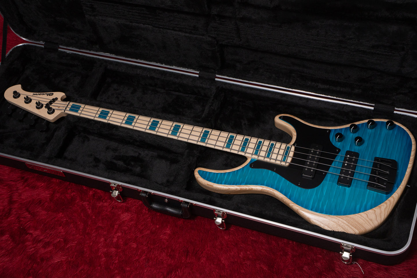【new】Alusonic / J-Special Deluxe 4 Custom Shop Private Stock Nat/Blue 3.59kg #0425513【GIB Yokohama】
