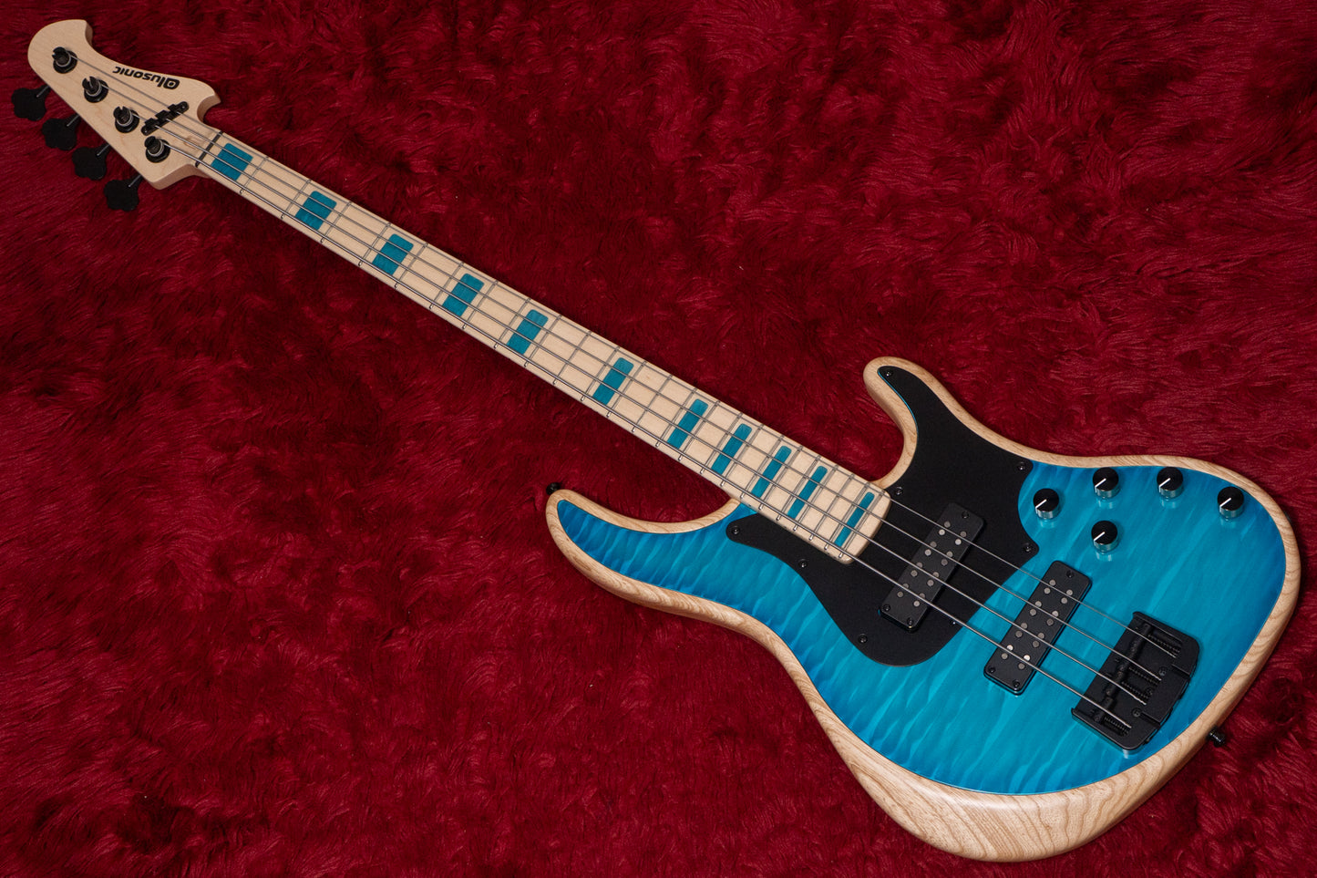 【new】Alusonic / J-Special Deluxe 4 Custom Shop Private Stock Nat/Blue 3.59kg #0425513【GIB Yokohama】