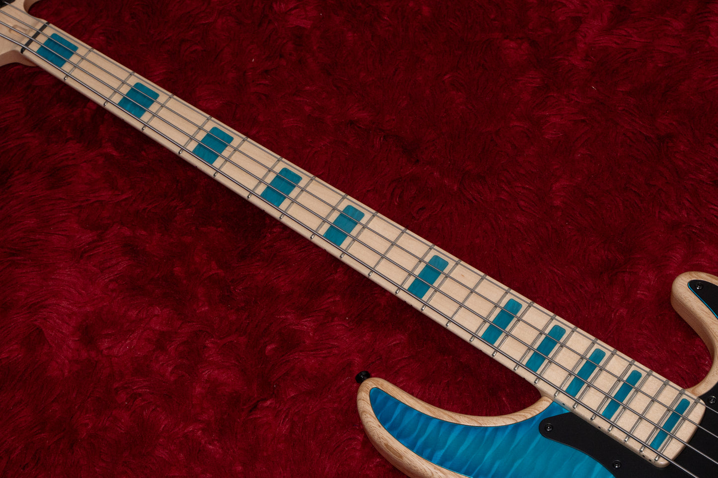 【new】Alusonic / J-Special Deluxe 4 Custom Shop Private Stock Nat/Blue 3.59kg #0425513【GIB Yokohama】