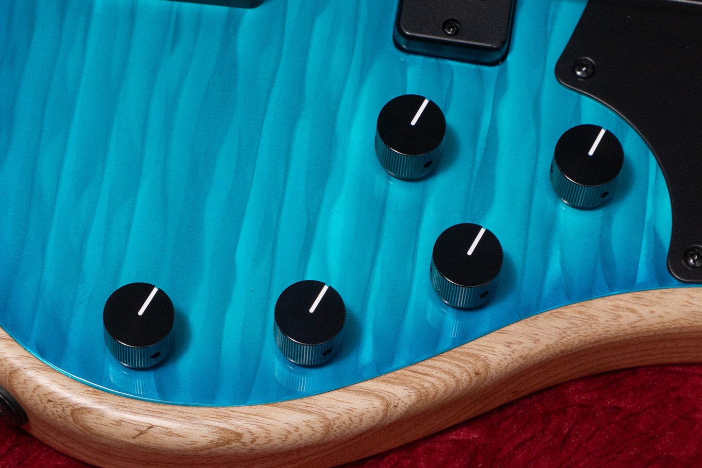 【new】Alusonic / J-Special Deluxe 4 Custom Shop Private Stock Nat/Blue 3.59kg #0425513【GIB Yokohama】