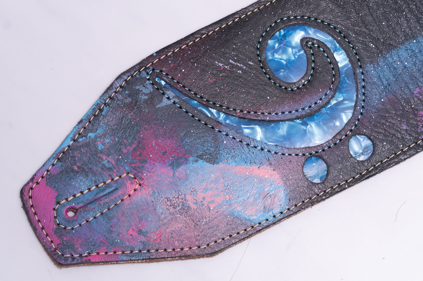 【new】LK Straps / Space Strap with F clef Custom #1 4.0inch【GIB Yokohama】