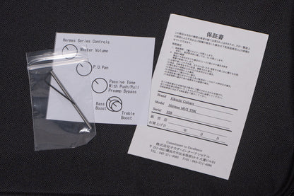 【new】Kikuchi Guitars / Hermes MV5 TBK 3.745kg #329【GIB Yokohama】