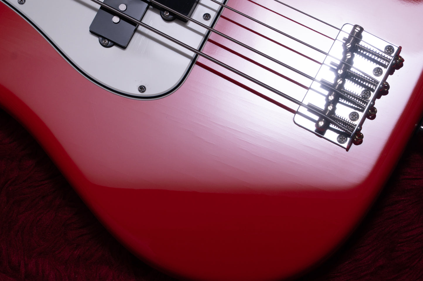 【used】Freedom Custom Guitar Research / O.S. Retro Series PB Active Fiesta Red 2022 4.160kg #1464【GIB Yokohama】