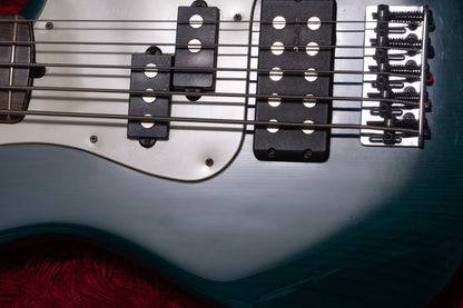 【used】Fender / American Deluxe Precision Bass V Transparent Teal 2000 2000 4.515kg #Z0054549【GIB Yokohama】