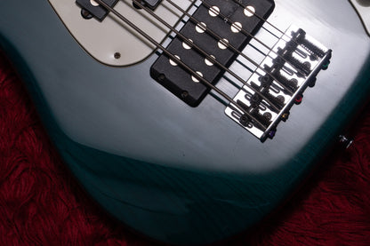 【used】Fender / American Deluxe Precision Bass V Transparent Teal 2000 4.515kg #Z0054549【Consignment】【GIB Yokohama】