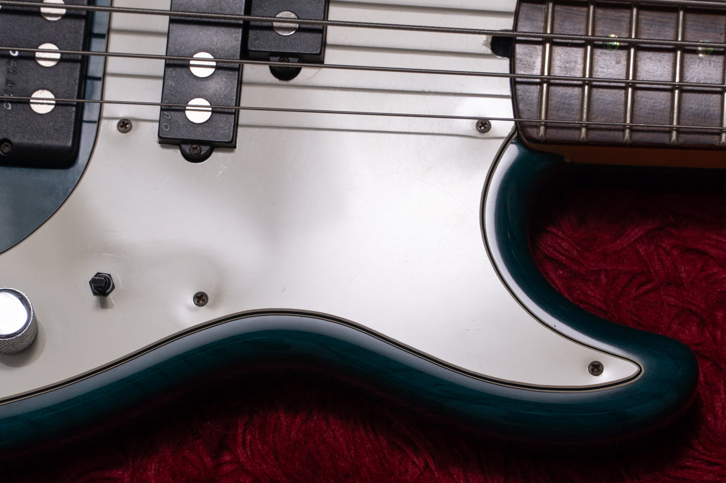 【used】Fender / American Deluxe Precision Bass V Transparent Teal 2000 2000 4.515kg #Z0054549【GIB Yokohama】
