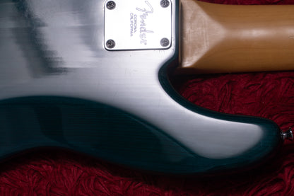 【used】Fender / American Deluxe Precision Bass V Transparent Teal 2000 2000 4.515kg #Z0054549【GIB Yokohama】