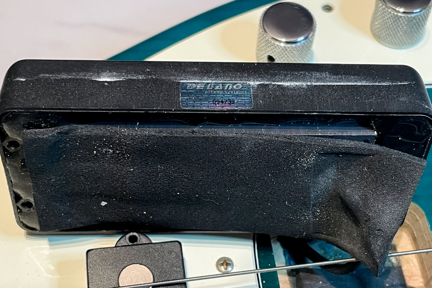 【used】Fender / American Deluxe Precision Bass V Transparent Teal 2000 2000 4.515kg #Z0054549【GIB Yokohama】