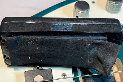 【used】Fender / American Deluxe Precision Bass V Transparent Teal 2000 2000 4.515kg #Z0054549【GIB Yokohama】